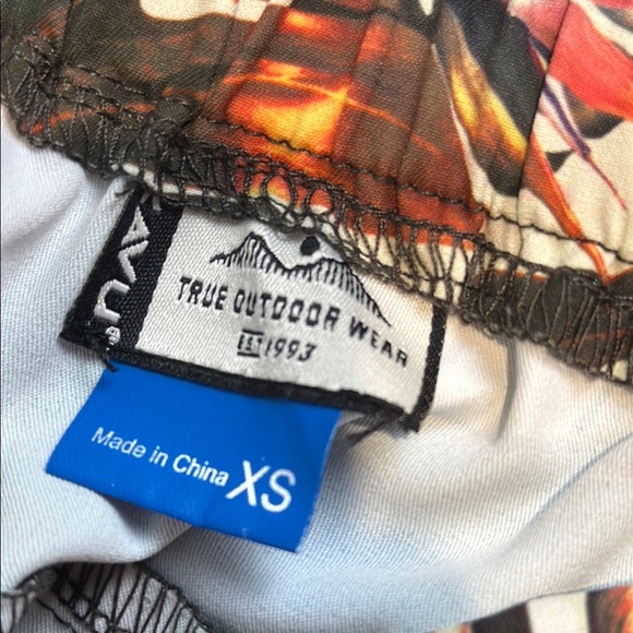 KAVU Bucerias quick dry jogger-style pantsTropical Leaf Print - Picture 3 of 7